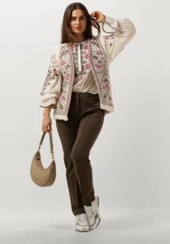 SUMMUM gilet gilet embroidered velours>DAMES Gilets|Blazers