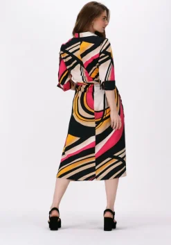 SUMMUM midi jurk dress big swirls><noscript><img width=