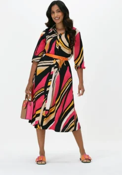 SUMMUM midi jurk dress big swirls><noscript><img width=