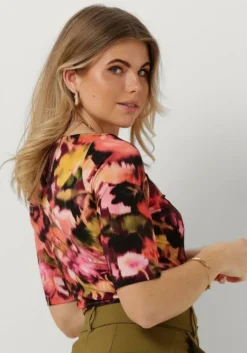 VANILIA top blurry boat neck>DAMES Tops & T-Shirts