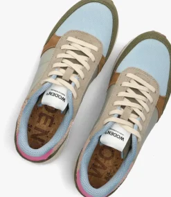 multi woden lage sneakers ronja