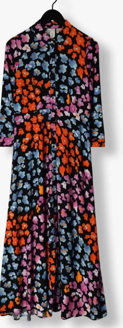 multi y.a.s. maxi jurk yassavanna long shirt dress