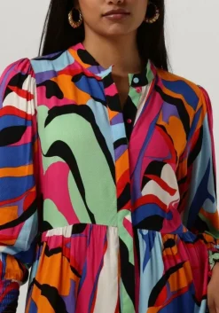 multi y.a.s. midi jurk yasalira ls long shirt dress s. noos
