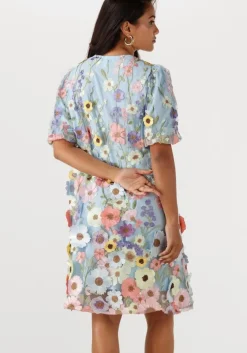 multi y.a.s. mini jurk yasflowering ss dress