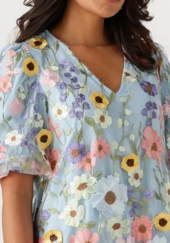 multi y.a.s. mini jurk yasflowering ss dress