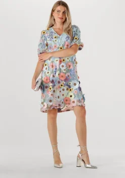 multi y.a.s. mini jurk yasflowering ss dress