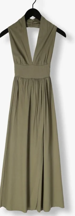 olijf freebird maxi jurk dominic maxi