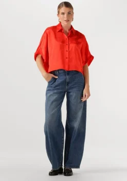 ALIX THE LABEL blouses ladies woven hearts blouse>DAMES Blouses