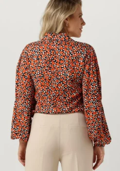 oranje another label blouses jayla dot shirt l/s