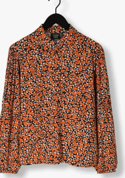 oranje another label blouses jayla dot shirt l/s