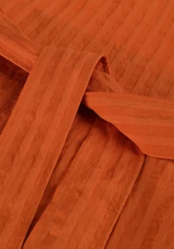 oranje another label mini jurk dua dress l/s