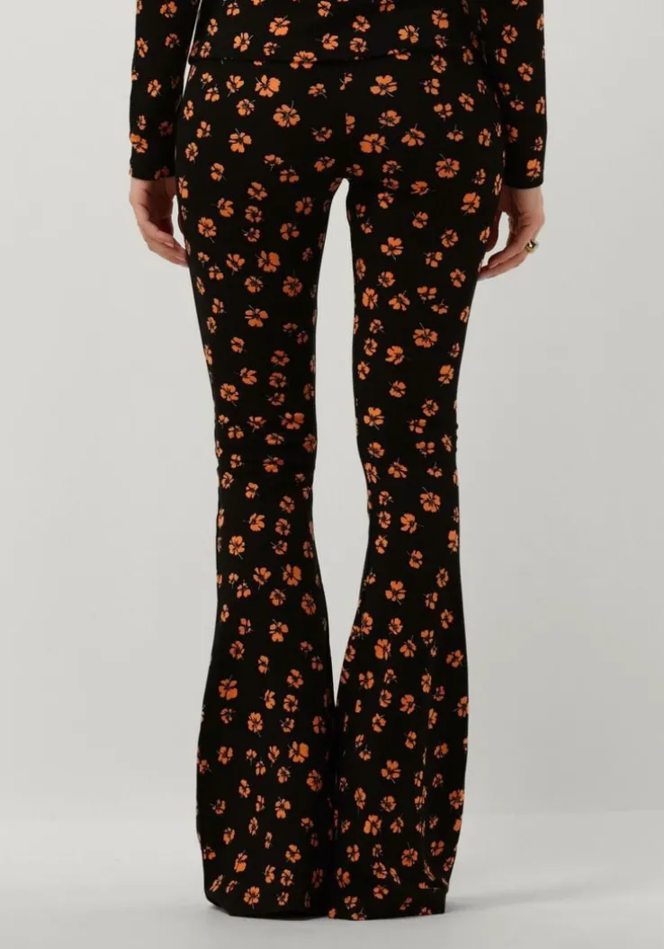 oranje catwalk junkie flared broek tr tangerine