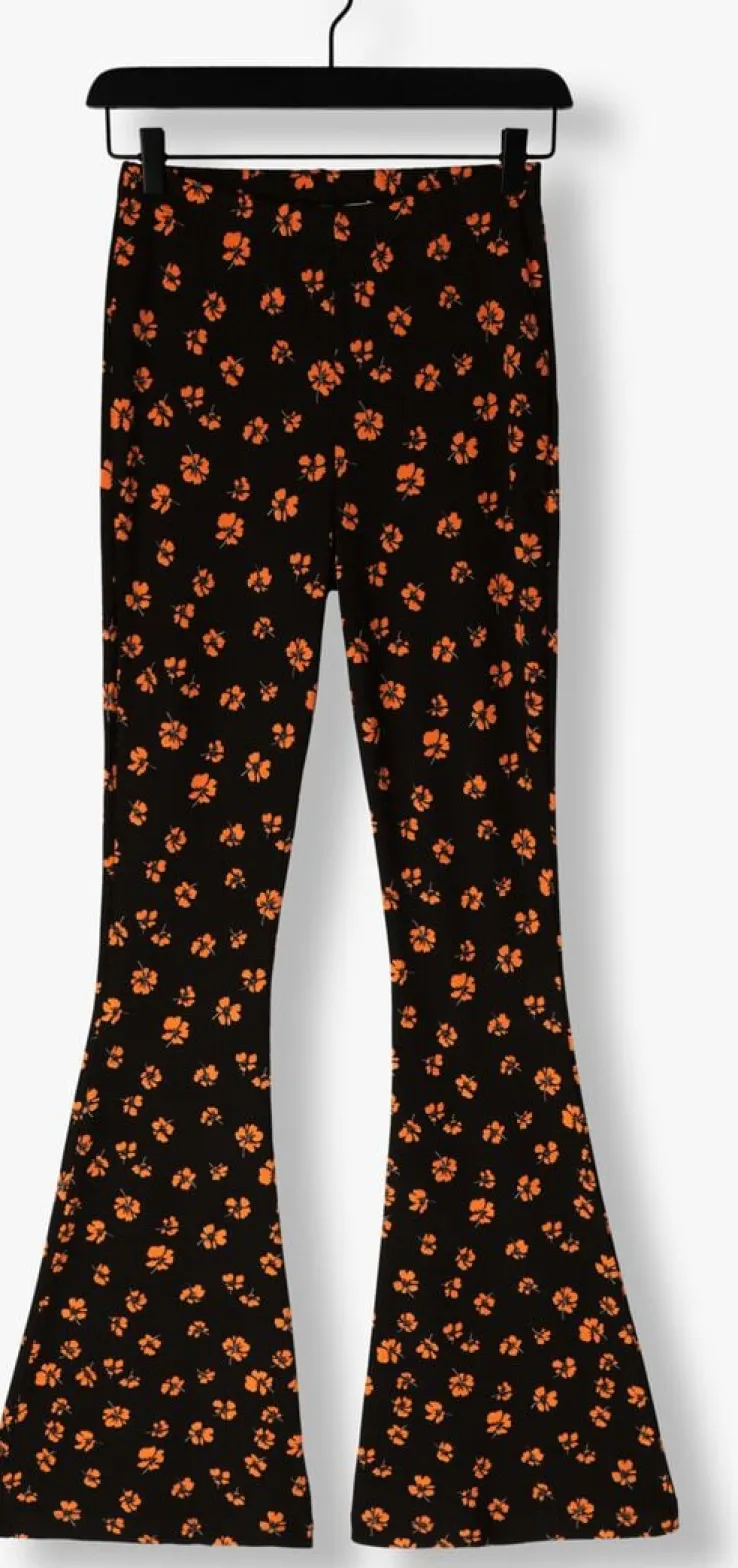 oranje catwalk junkie flared broek tr tangerine