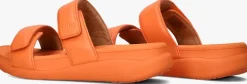 oranje fitflop platte sandalen iw2