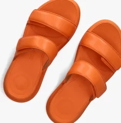 oranje fitflop platte sandalen iw2