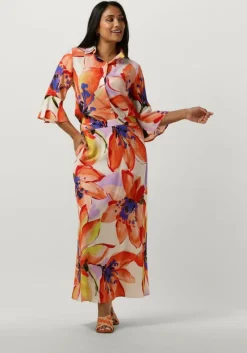 JANSEN AMSTERDAM blouses wbf773 woven print blouse 3/4 sleeve>DAMES Blouses