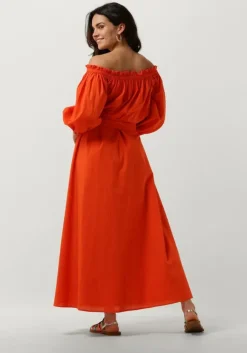 NOTRE-V maxi jurk nv-danya off shoulder dress><noscript><img width=