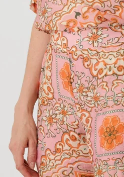 oranje object wijde broek objholly hw pant 138