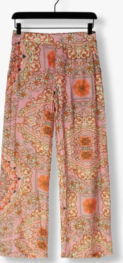 oranje object wijde broek objholly hw pant 138