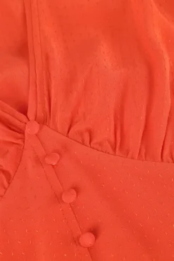 SECOND FEMALE maxi jurk emuanuelle slim dress><noscript><img width=