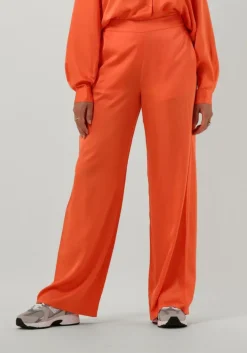 oranje selected femme pantalon slffranziska hw pant b