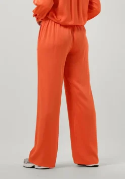 oranje selected femme pantalon slffranziska hw pant b