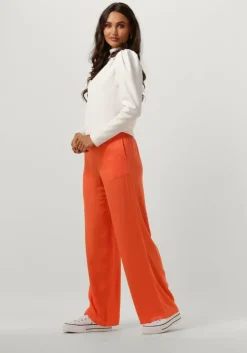 oranje selected femme pantalon slffranziska hw pant b
