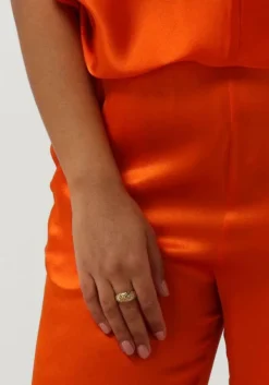 oranje semicouture pantalon emmerson trousers