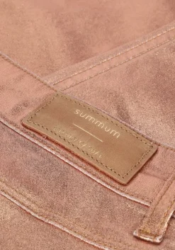 oranje summum slim fit jeans skinny foil coated twill