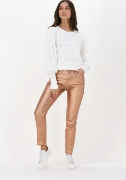 oranje summum slim fit jeans skinny foil coated twill