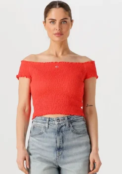 TOMMY JEANS top tjw crp smock top>DAMES Tops & T-Shirts