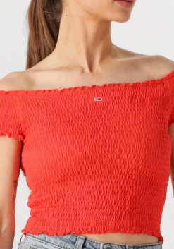 TOMMY JEANS top tjw crp smock top><noscript><img width=