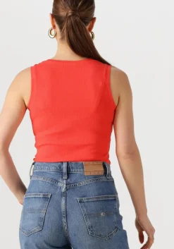 TOMMY JEANS top tjw essential rib tank ext><noscript><img width=