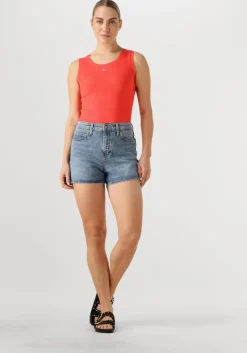 TOMMY JEANS top tjw essential rib tank ext><noscript><img width=