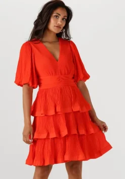 oranje y.a.s. mini jurk yasplira ss dress s