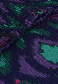 paarse alix the label minirok ladies woven ikat mini skirt