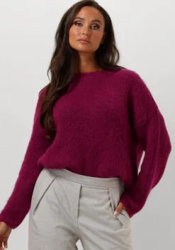 paarse amaya amsterdam trui bobbie knitwear