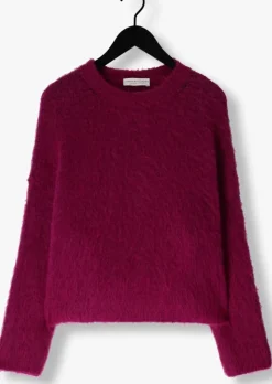 paarse amaya amsterdam trui bobbie knitwear