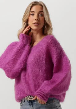 AMERICAN DREAMS e trui milana ls mohair knit>DAMES Truien & Vesten