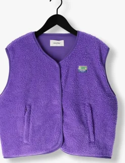 paarse american vintage gilet hoktown