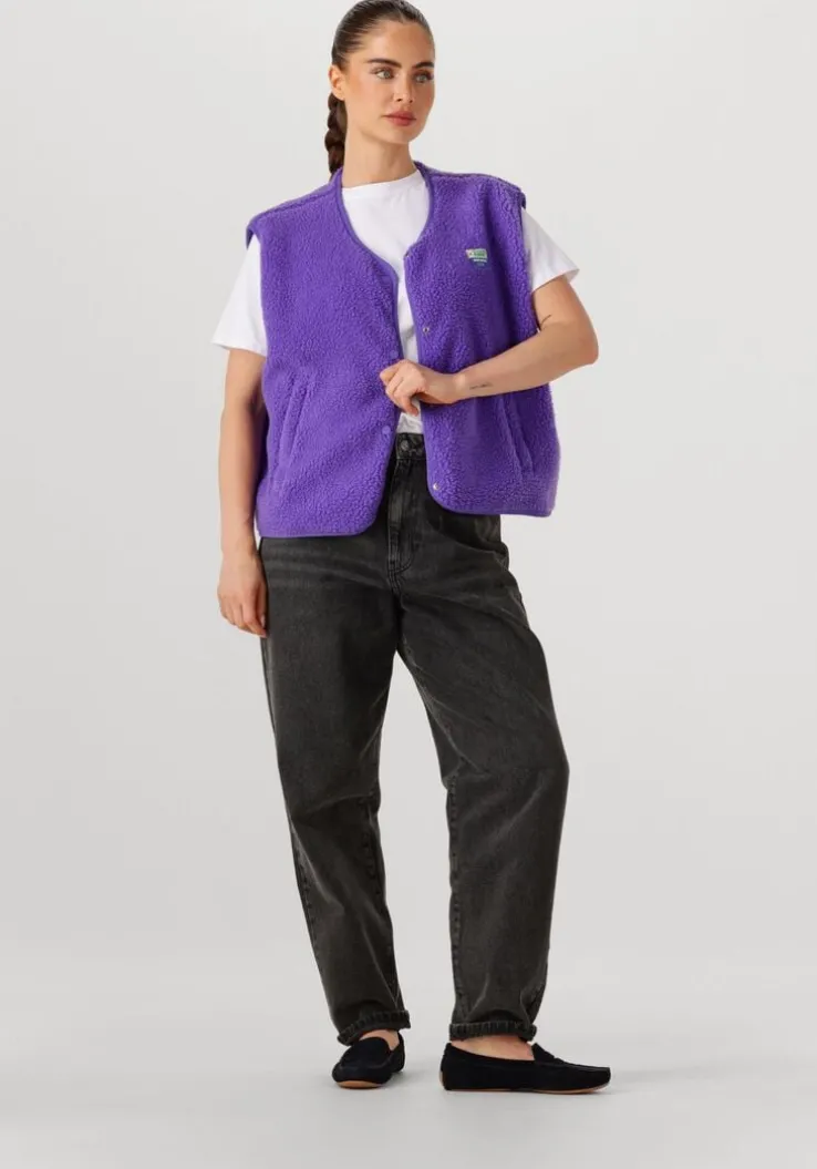 paarse american vintage gilet hoktown