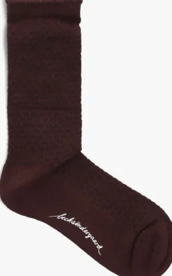 paarse becksondergaard sokken cleomy cotta sock