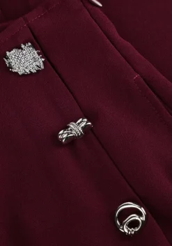 paarse caroline biss wijde broek 4573