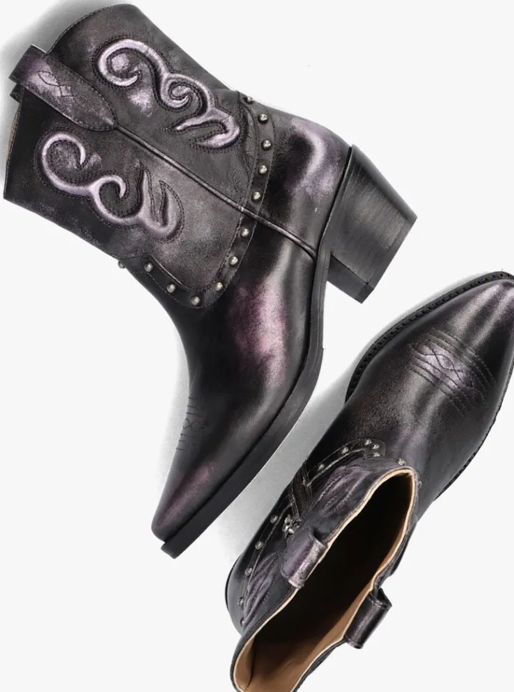 paarse goosecraft cowboylaarzen viv 1-a