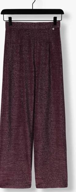 paarse harper & yve wijde broek glitter-pa