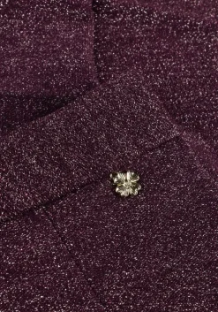 paarse harper & yve wijde broek glitter-pa