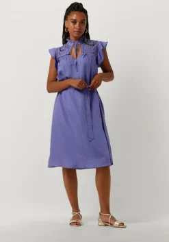 paarse minus midi jurk alaya knee length dress