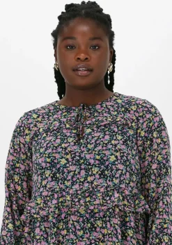 paarse moves maxi jurk chifonella