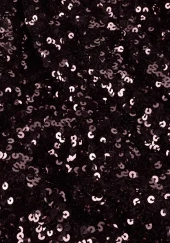 paarse notre-v mini jurk nv-elena