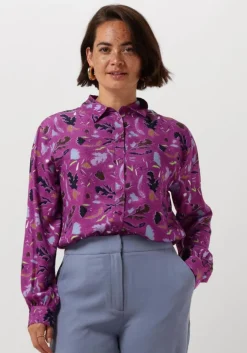 paarse pom amsterdam blouses milly featherfest cactus pink